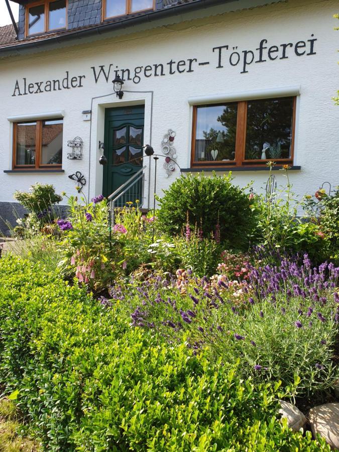 Ferienwohnung Zur Toepferstube Spabrucken Esterno foto